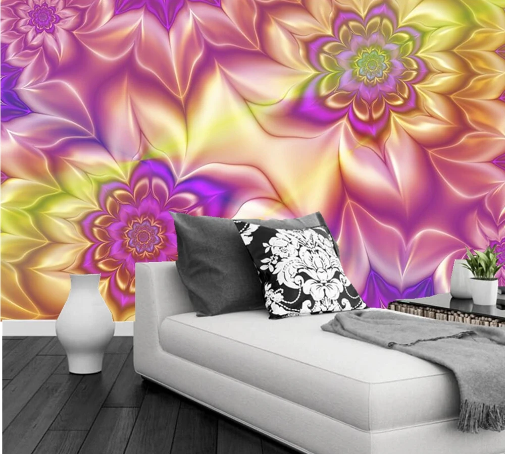 

Fashion Pattern Laser Gradient Modern 3d wallpaper papel de parede,living room sofa TV wall bedroom restaurant bar large murals