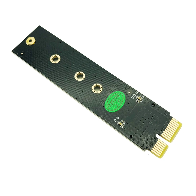 PCI E Express 3 0 X1 до M.2 M ключ интерфейс NVMe SSD PCIE переходника карты радиатора 2230 2242 2260