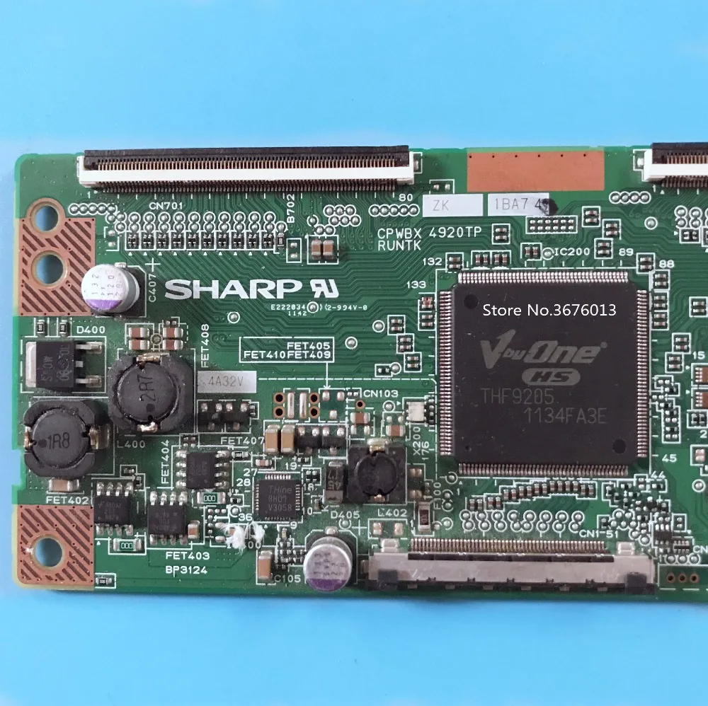 100% тестовая работа для SHarp logic board CPWBX RUNTK 4920TP TLM60V89GP LK600D3LA38|Светодиодные модули| |