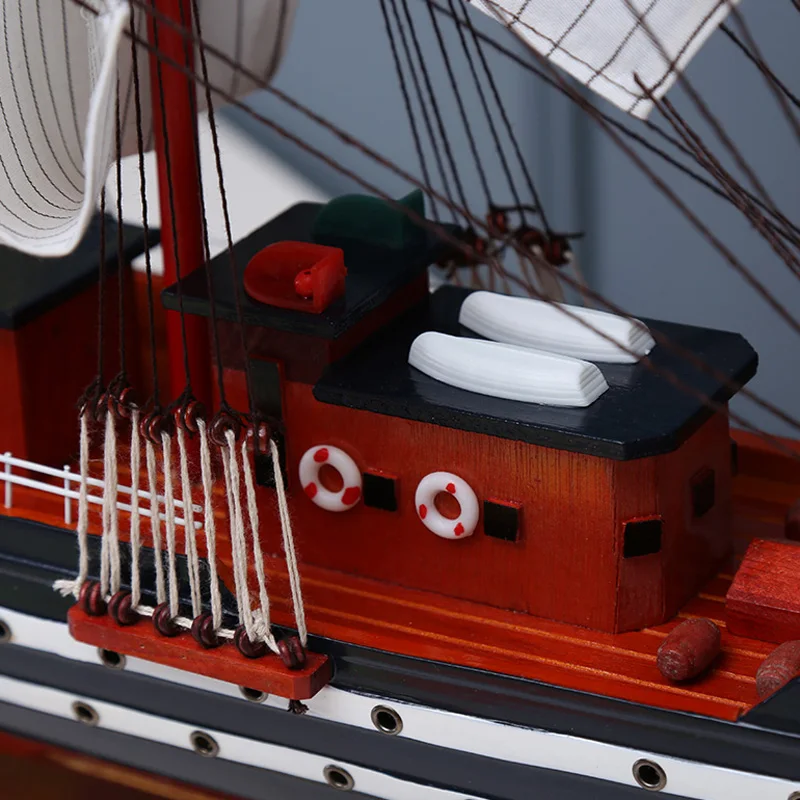 LUCKK 100 см AMERIGO VESPUCCI деревянная модель кораблей, украшение для дома и интерьера, дерево для сборки, классические игрушки, строительный подарок