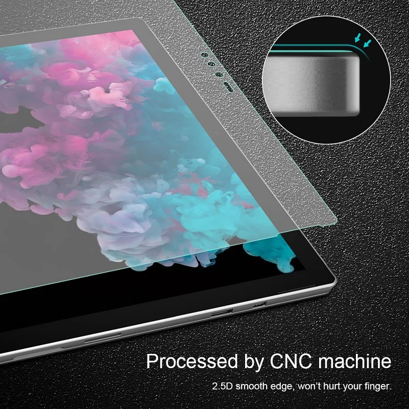 Закаленное стекло NILLKIN Surface Pro 6 для защиты экрана Microsoft 5 2.5d 9H|Защитные экраны
