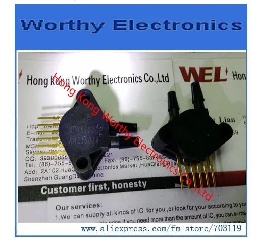 MPX5100DP MPX5100D MPX5100 IC SENSOR PRESS 14