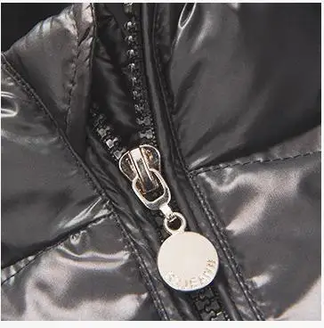 Новейший стиль 2018 зимняя парка для мальчиков и девочек с натуральным мехом енота