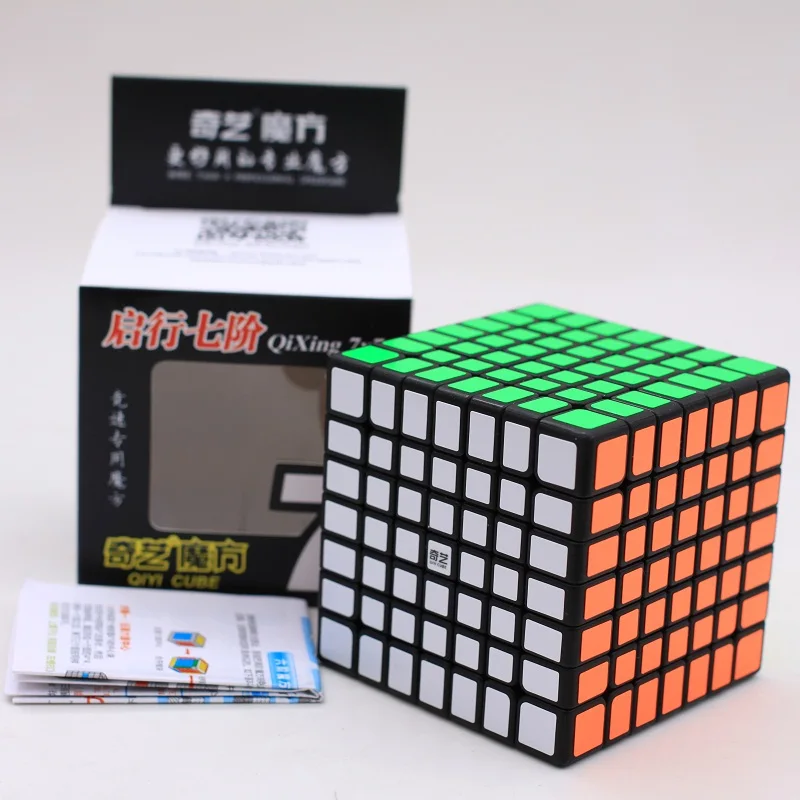XMD Mofangge Qiyi QiXing 7x7x7 куб 7 см Qixing S stickerless 7x7 волшебный пазл MoFangGe профессиональные Развивающие игрушки для детей