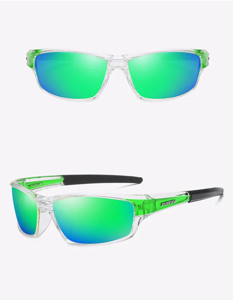DUBERY Polarized Sunglasses Men's Driving Shades Male Sun Glasses For Men Retro Cheap Luxury Brand Designer Oculos
