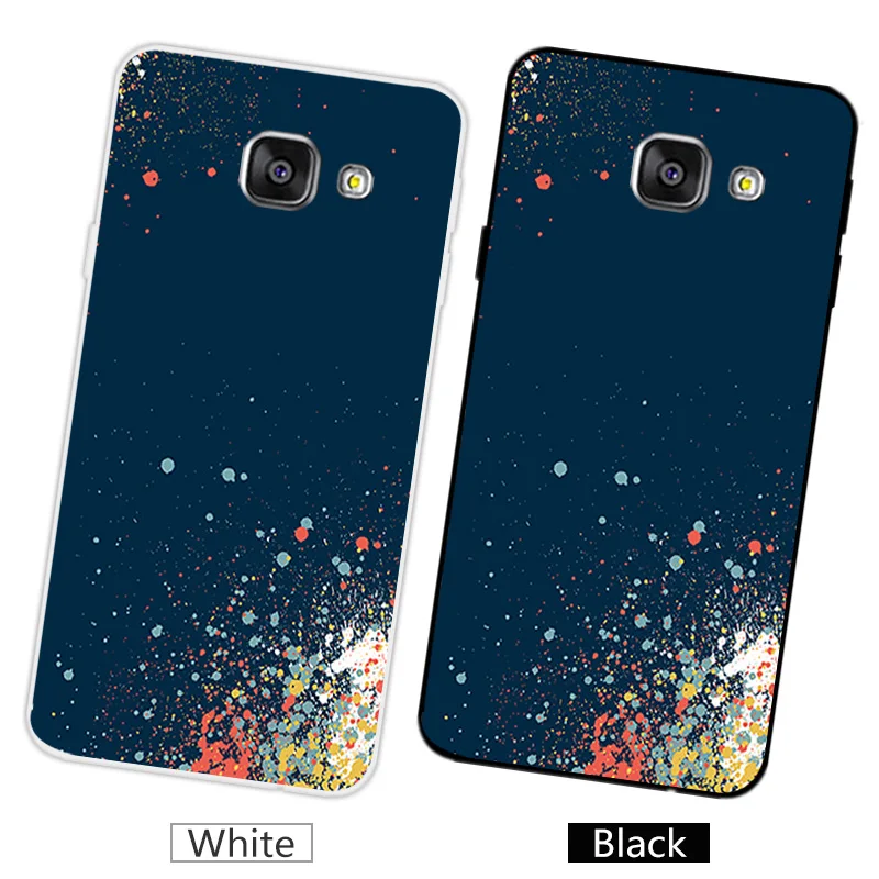 Для samsung Galaxy A3 A310 A3100 A310F чехол для телефона для samsung A3 роскошный мягкий ТПУ звездное небо задняя матовая крышка чехол сумка