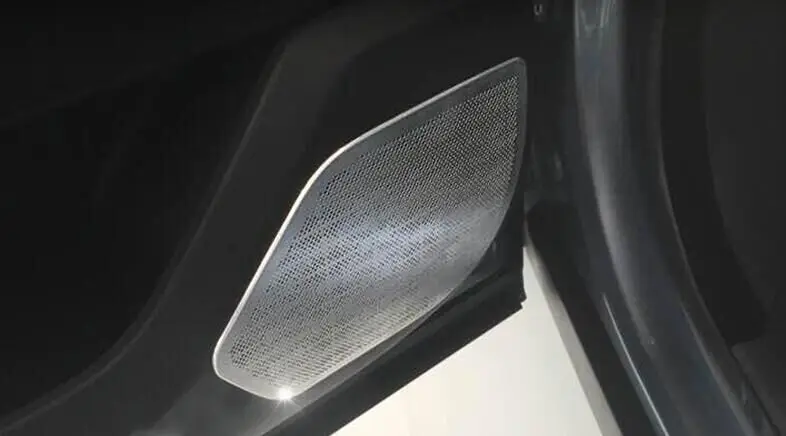 Aluminum alloy Car Door Speaker Cover Trim For Range Rover Velar 2017 2018 2019 Auto Accessories | Автомобили и мотоциклы