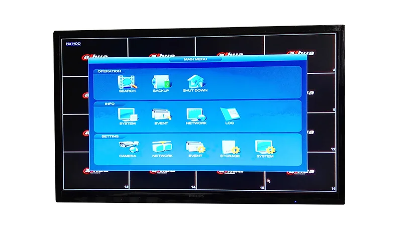 Экспресс Dahua NVR4216-16P-4kS2 NVR4232-16P-4kS2 16CH 32CH 8MP 1U 16PoE 4K& H.265 Lite сетевой видеорегистратор