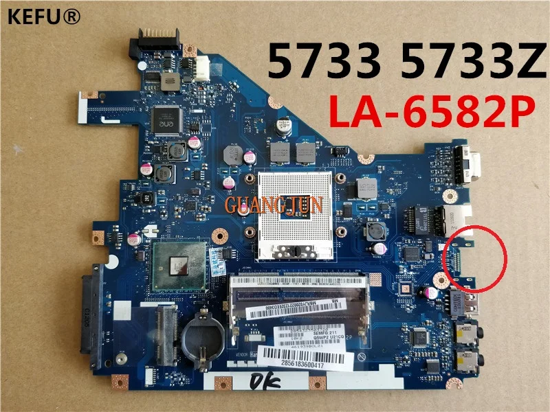Материнская плата KEFU для ноутбука Acer 5733 5733Z определенная модель товара быстрая