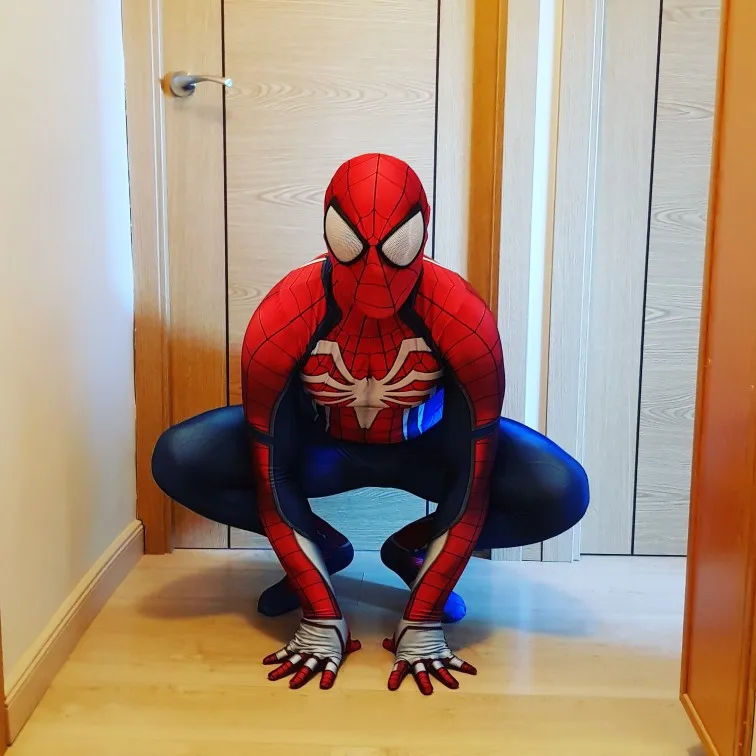 Костюм Человека паука PS4 INSOMNIAC костюм для косплея из спандекса с 3D принтом