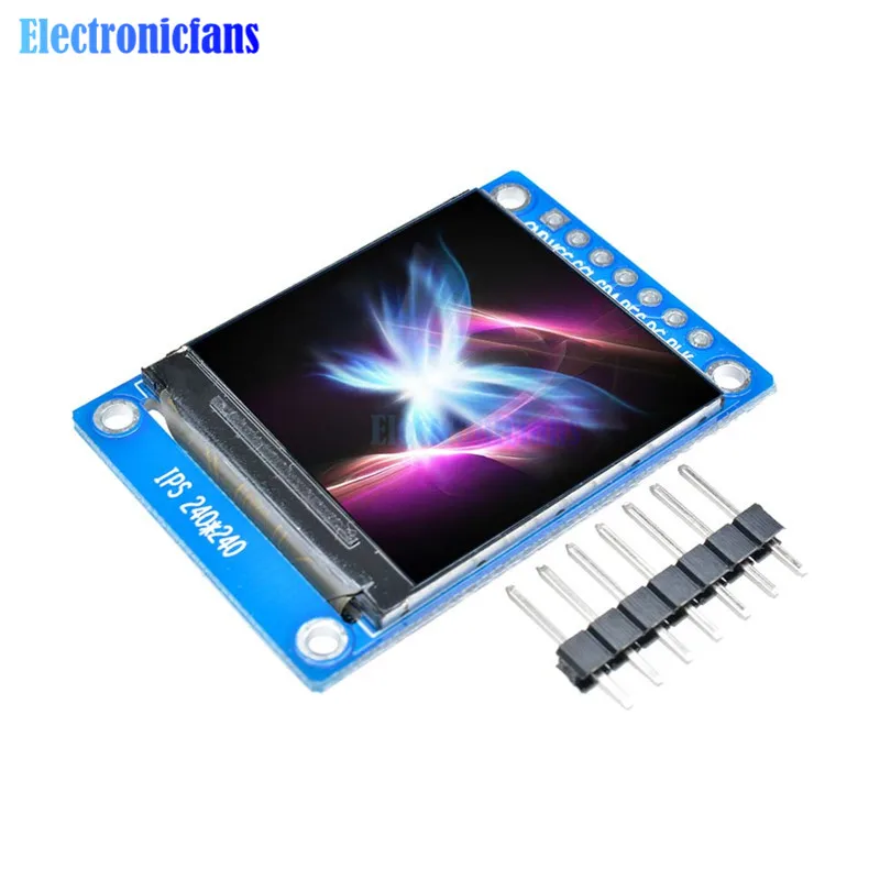 1 3 дюймовый 240*240 IPS экран ST7789 Привод IC SPI связи В напряжение интерфейс полноцветный