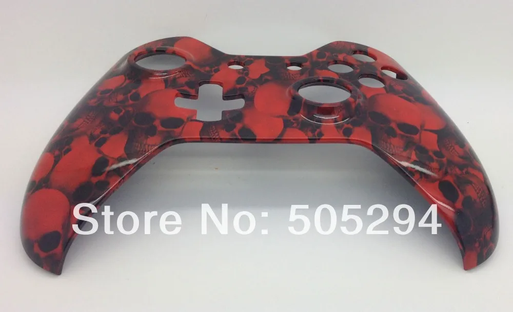 Для контроллера Xbox one большой красный корпус с черепом подходит как для порта 3 5