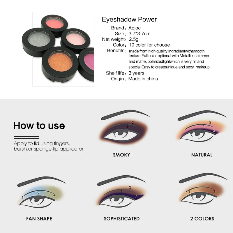 10 цветов один палитру теней шикарные шелковистые порошок Профессиональный