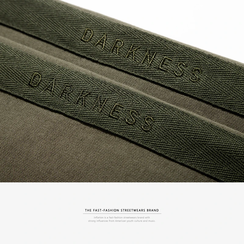 INFLATION 2017 New Autumn Men Hoodies Embroidered Hoodie Sweatshirts mens tops Hip Hop For tracksuits men 186W17 | Мужская одежда