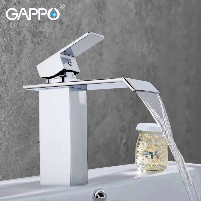 Смеситель водопад GAPPO латунный кран для раковины | Обустройство дома