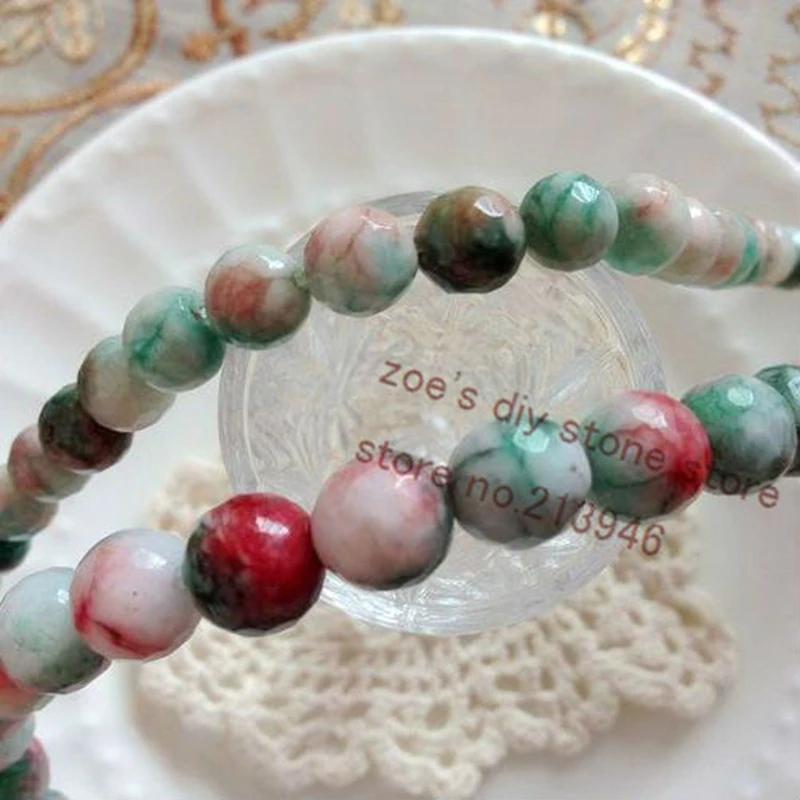 8/10 мм 2 нити/упаковка, 100% натуральные корейские полудрагоценные камни, бусины для ювелирных изделий, фурнитура