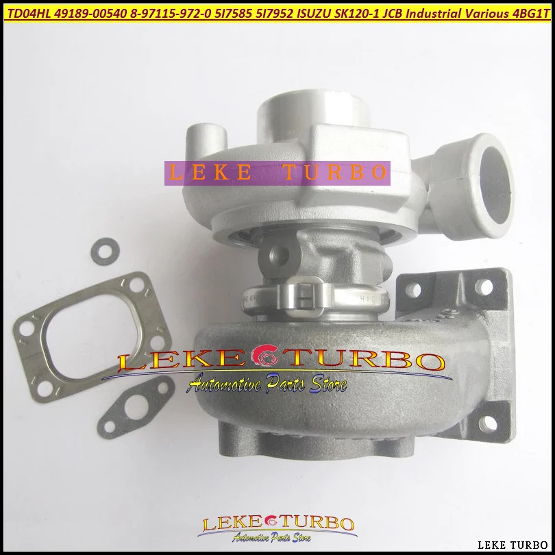 TD04HL 49189 00540 8971159720 5I7585 5I7952 Турбокомпрессор Для ISUZU SK120 1 JCB промышленные различные