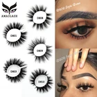 Норковые ресницы AMAOLASH 3D, накладные ресницы для макияжа, натуральные ресницы для наращивания, 1 пара