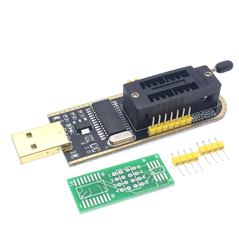 CH341 CH341A USB программатор с SOP8 SOP тестовый Зажим IC socket поддержка многих 24/25XX SPI флэш