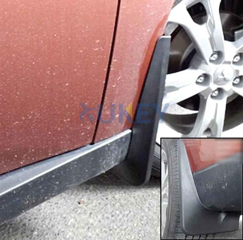 AX для Mitsubishi Outlander 2013 2014 2015 передние и задние брызговики автомобиля крыло