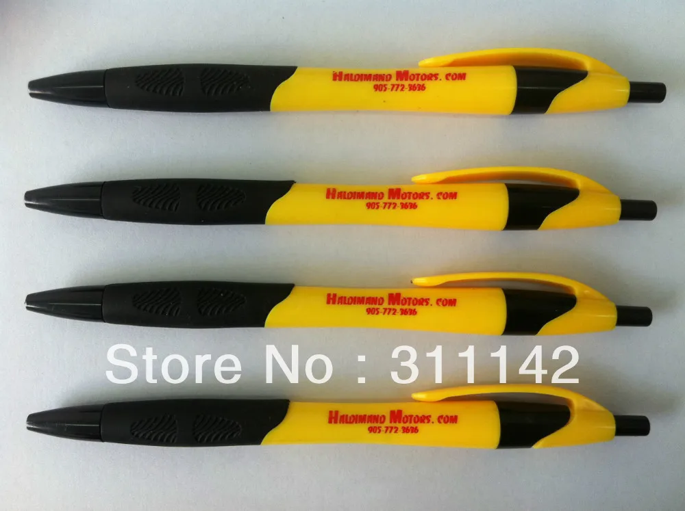 Супердешевая и популярная рекламная ручка пластиковая шариковая печать