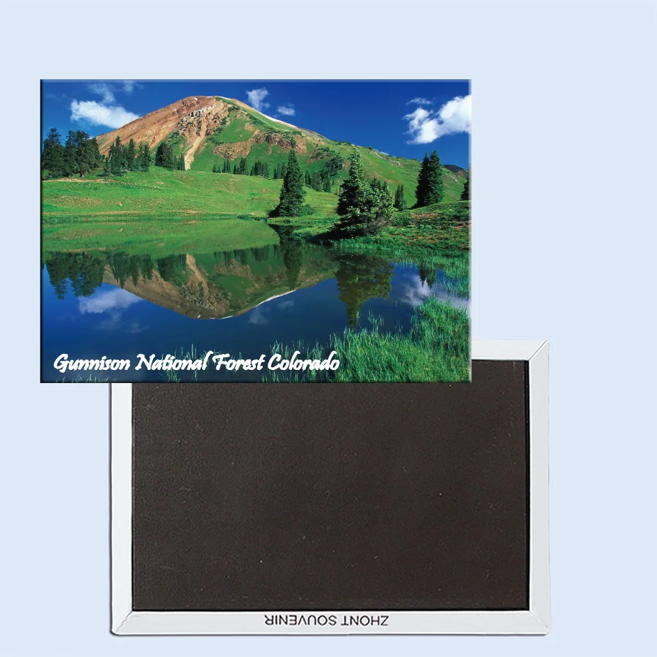 

Tourist Souvenirs,Fridge Magnetic,Exquisite Gift 24569, Alpine Pond, Gunnison National Forest, Colorado