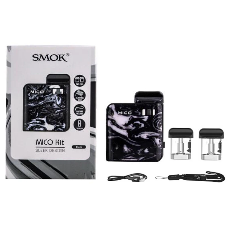 Оригинальный набор SMOK MICO 10-26 Вт MODwith 700 мАч Mico батарея электронная сигарета Vape 1 7 мл
