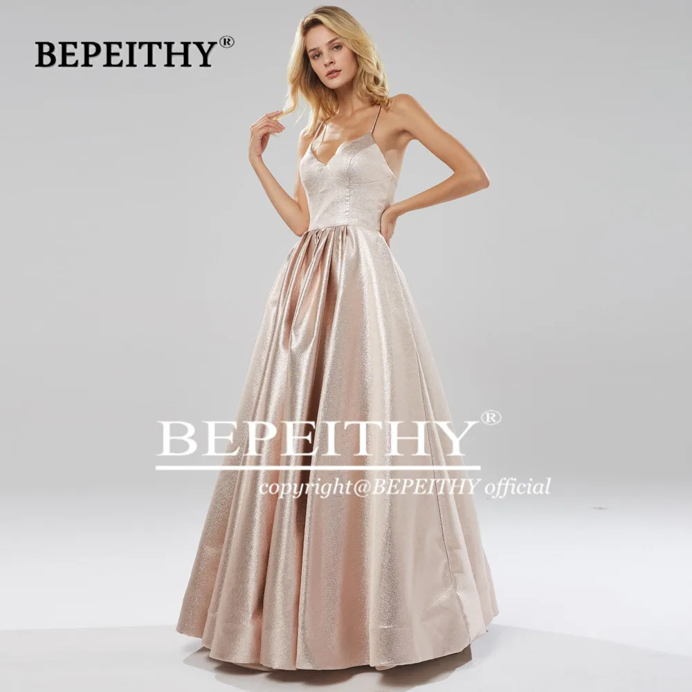 BEPEITHY сексуальное длинное платье с открытой спиной для выпускного вечера De Soiree