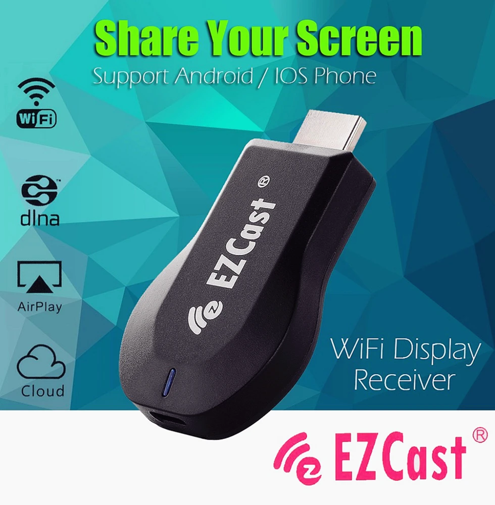 ТВ флешка M2 EzCast HDMI 1080P Miracast DLNA Airplay Wi Fi|andriod phone|stick flatstick 8gb |