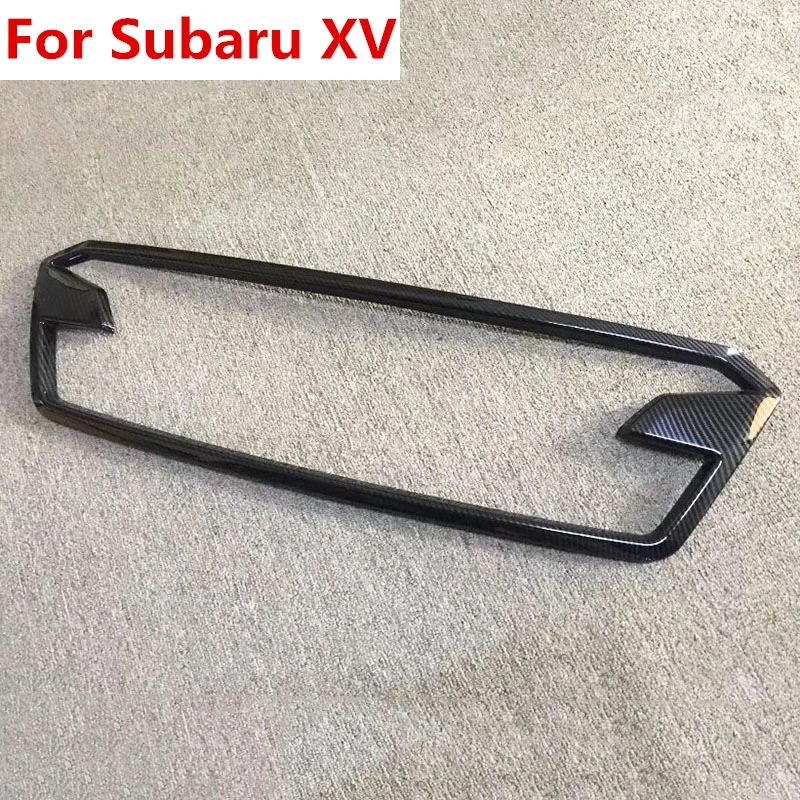 Новый ABS углеродное волокно краска добавить на стиль Передняя решетка для Subaru XV GT3