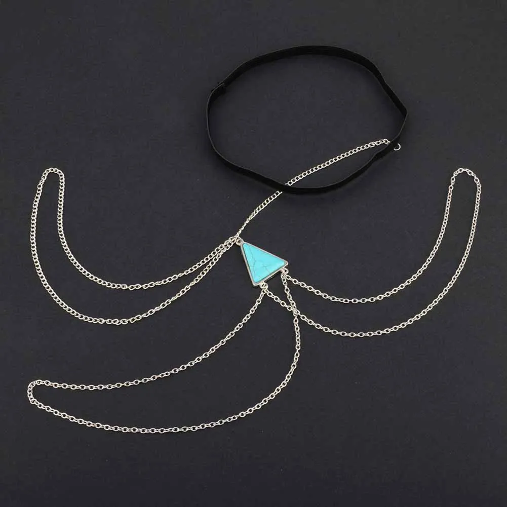 Ножные Браслеты Многослойные цепочка на ногу бедра цепи Для женщин Серебряный