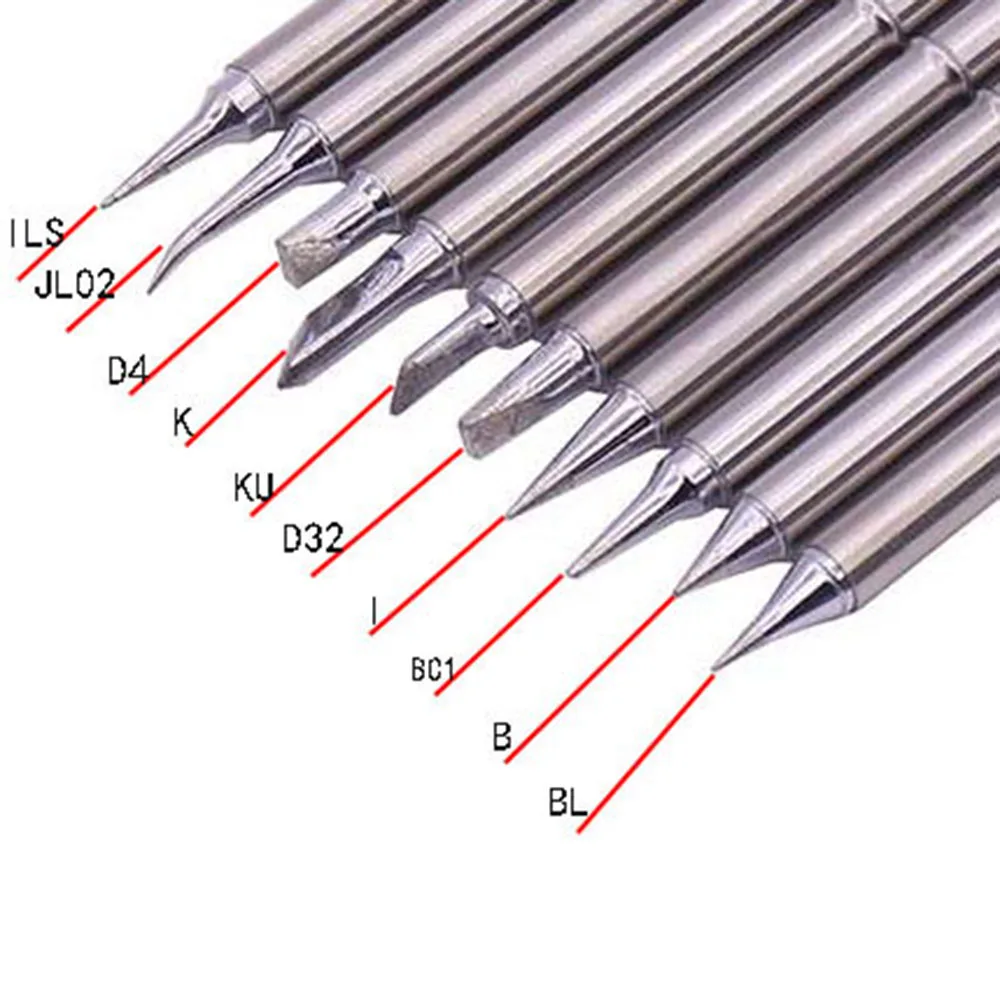 T12 Series Soldering Iron Tips for HAKKO Handle LED vibration switch Temperature Controller FX951 FX-952 | Инструменты