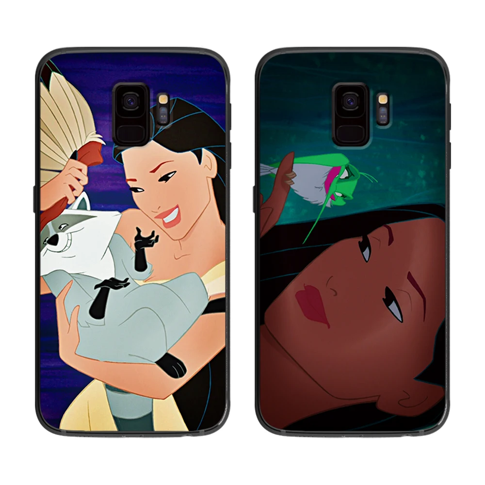 Мягкий чехол для телефона Walt Love Movies Pocahontas Samsung Galaxy S6 S7 S8 S9 S10e Plus Note 8 9 | Мобильные