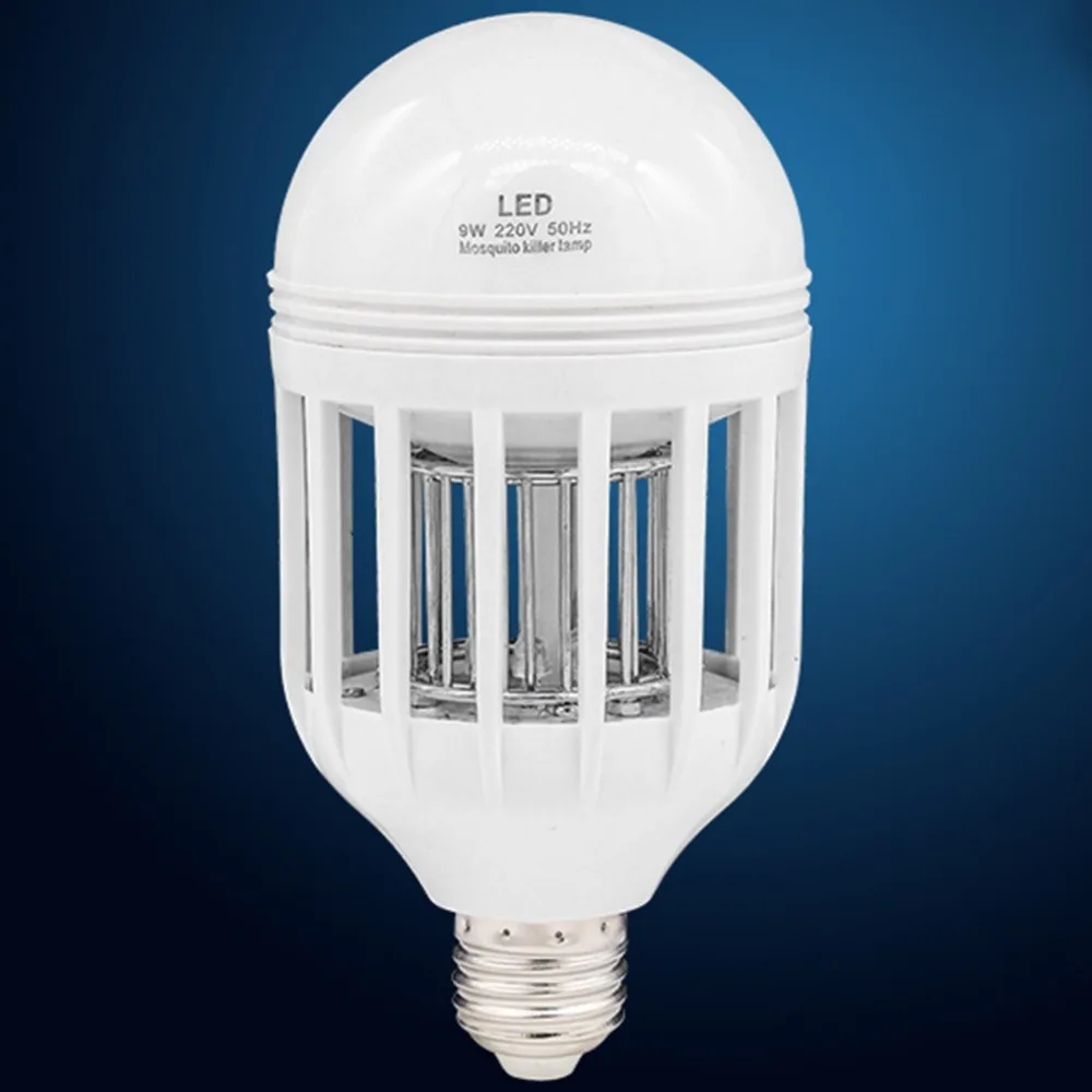 Lumiparty Светодиодные лампы E27 свет анти-москитная лампа с чистящей щеткой AC 85 ~ 265 В