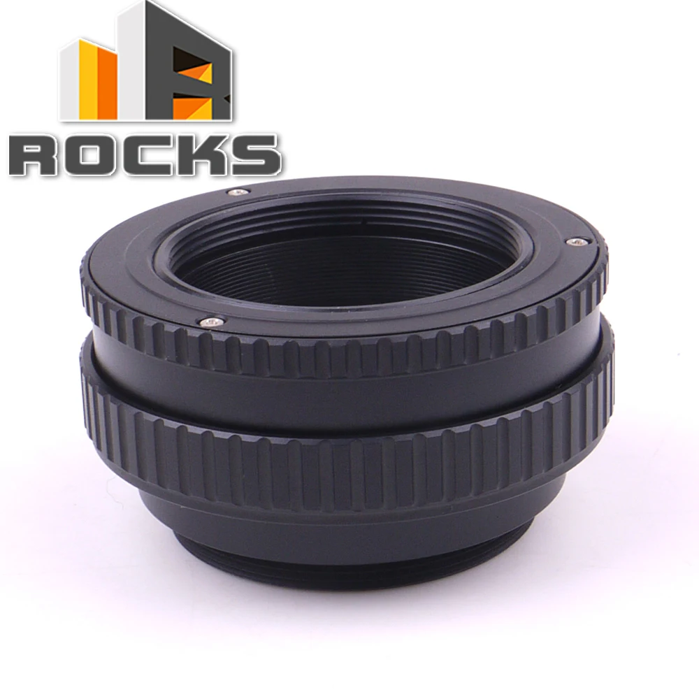 

Pixco M39 Lens to M42 Camera Adjustable Focusing Helicoid Ring Adapter 17-31mm Macro Extension Tube M39-M42 17mm-31mm