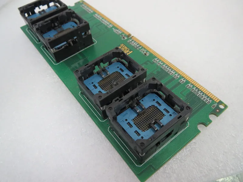 Карта памяти Opentop DDR Тестовая карта FBGA84 BGA84 IC адаптер для сжигания тестовый разъем