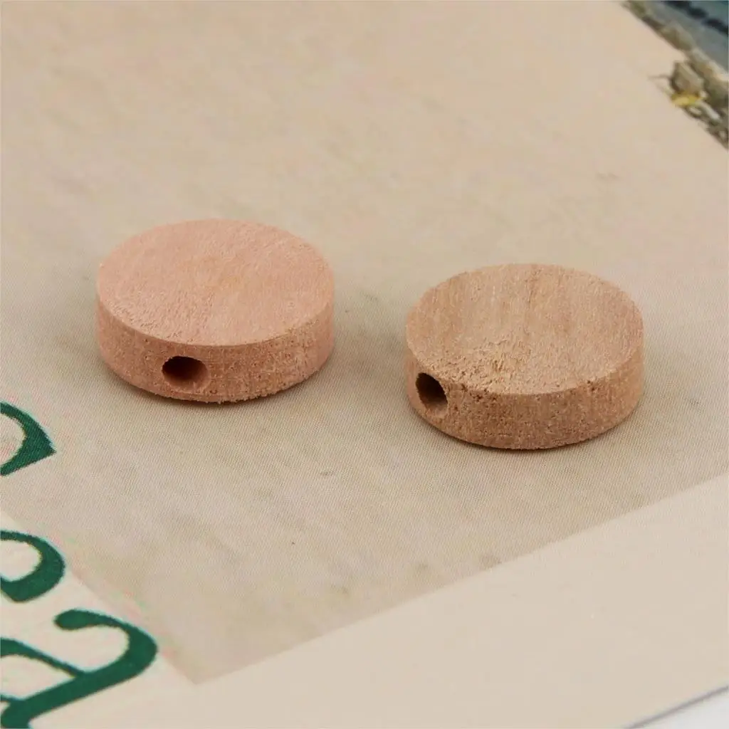 200 шт. бусины из натурального дерева без лака 11 мм|spacer beads|wood spacer beadswood |
