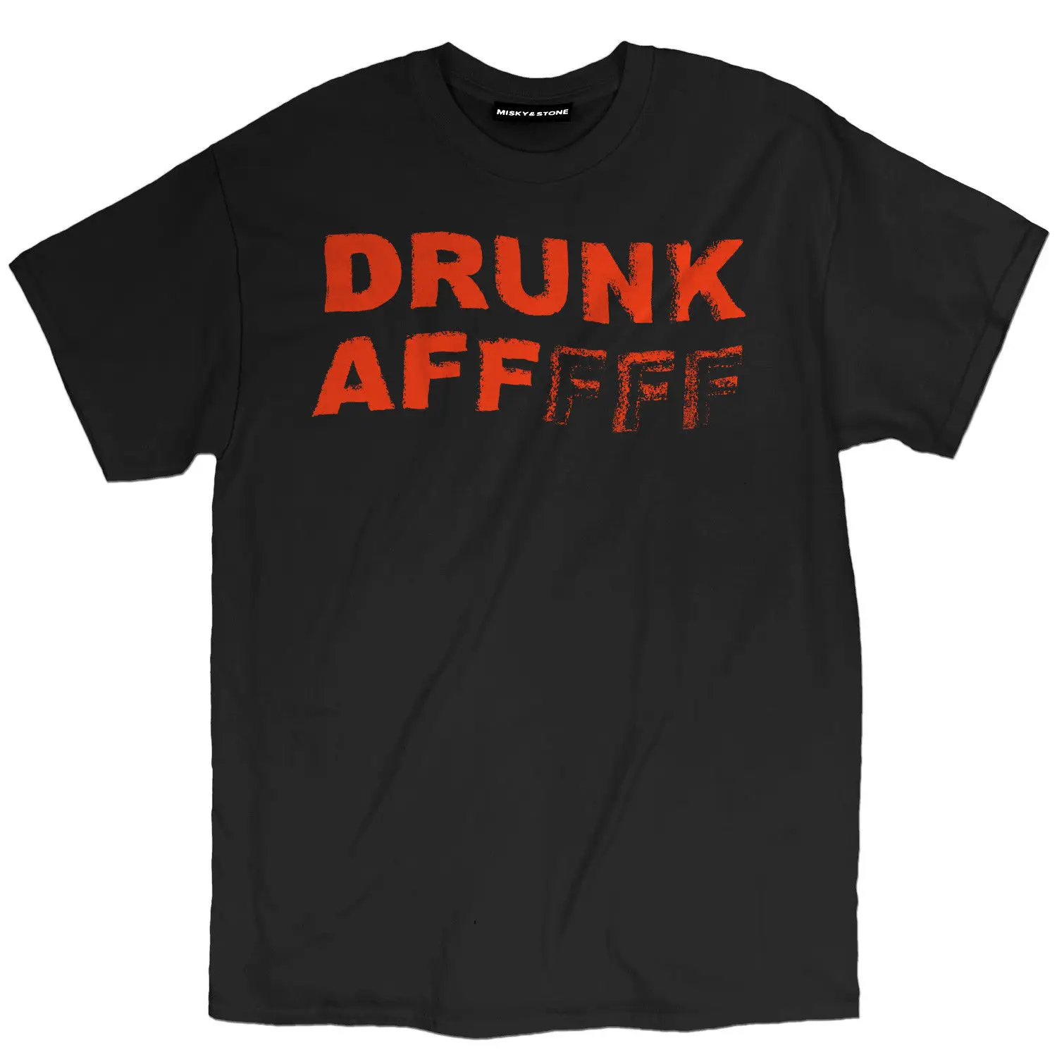 

Fashion Print Tee Men Short Sleeve Clothing Drunk Affff Graphic Crew Neck Tee Printed Unisex T-Shirt Blackcustom T Shirts