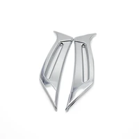 for honda goldwing gl1800 2012 2017 chrome front fairing intake vent scoops for motorcycle accessories