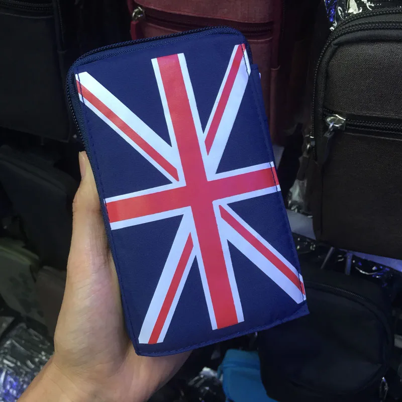 Blue Flag FULAIKATE, универсальный кошелек, сумка для iphone 6 Plus, чехол для скалолазания, для iphone 6, мобильный телефон, спортивные сумки для отдыха, для samsung S6 - Цвет: Blue Flag