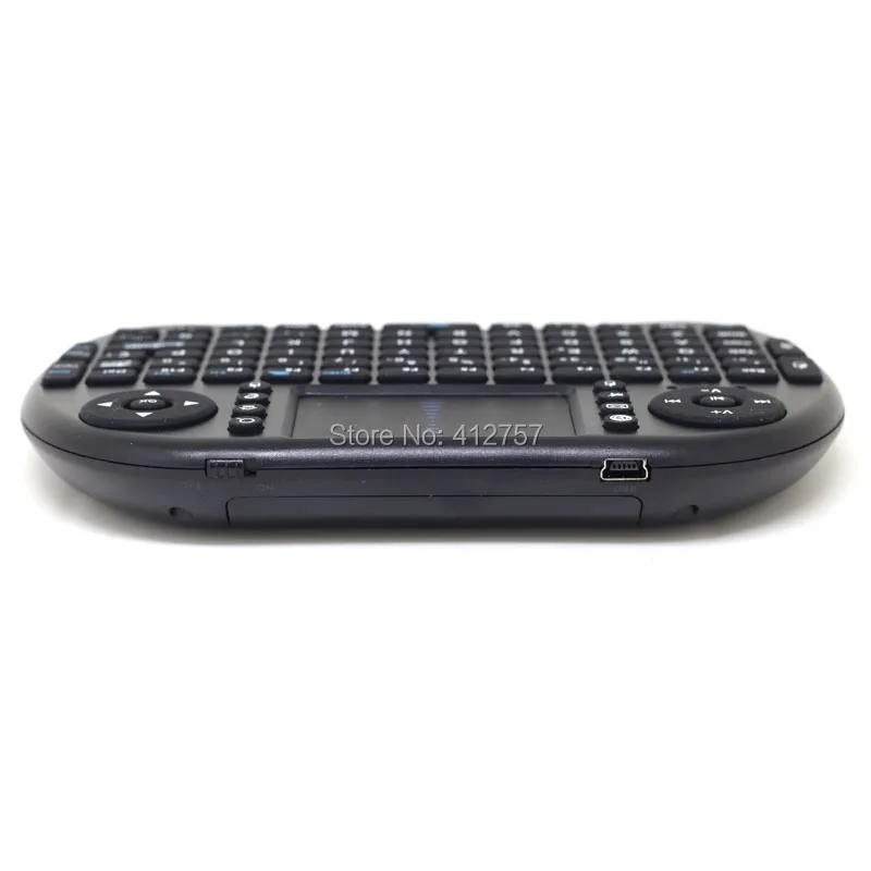 

[Free DHL] Mini 2.4G Wireless Spanish(Espanol) Keyboard+Air Mouse+TouchPad for Google Android TV Box/PC High Quality - 100pcs