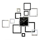 Новые модные настенные часы, дизайнерские настенные часы сделай сам, настенные часы, зеркальный акриловый материал, настенные часы, украшение дома, часы