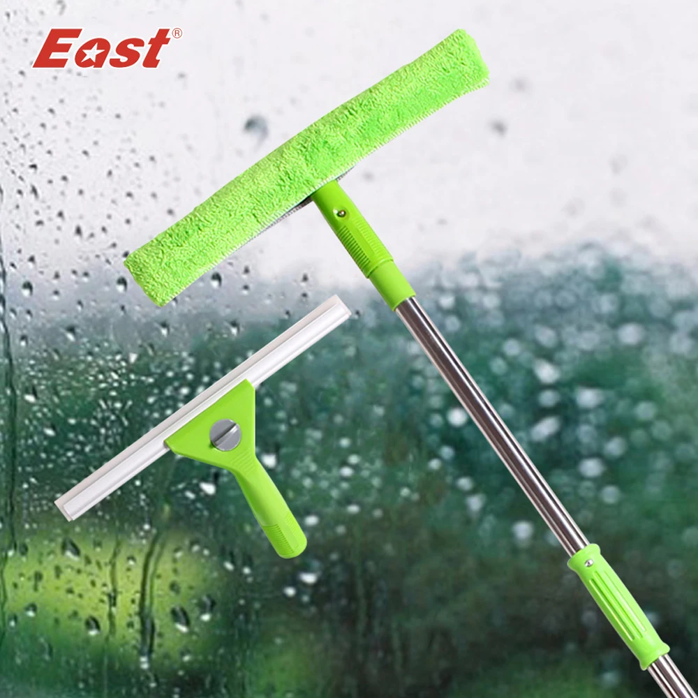 Восток сменный двойного назначения натуральный силикагель микрофибра скребок
