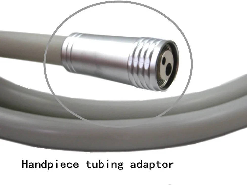 

High Quality 2 hole dental tube connector tubing adaptor handpiece tubing coupling 4 pcs a set handpiece supply tubing