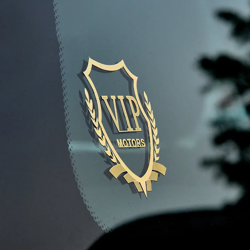 Vip-наклейки и наклейки для автомобиля отражающая эмблема корпус окна авто Декор
