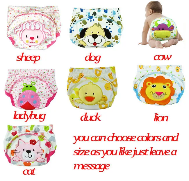 Многоразовые детские подгузники можно стирать многоразовые меняют из хлопка