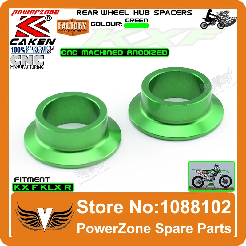 ЧПУ Заготовка Распорки ступицы заднего колеса Fit KX125 KX250 03 08 KXF250 04 14 KXF450 KLX450R
