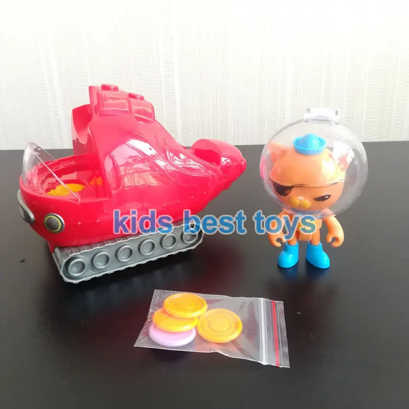 Octonauts игрушки подводных GUP A лодки корабль с фигурками капитан барнаклс Kwazi Baby