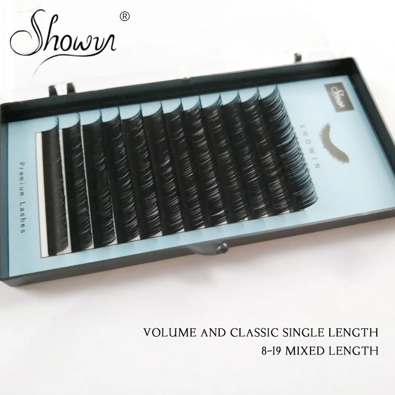 Индивидуальные ресницы для наращивания искусственные норковые русские Объемные