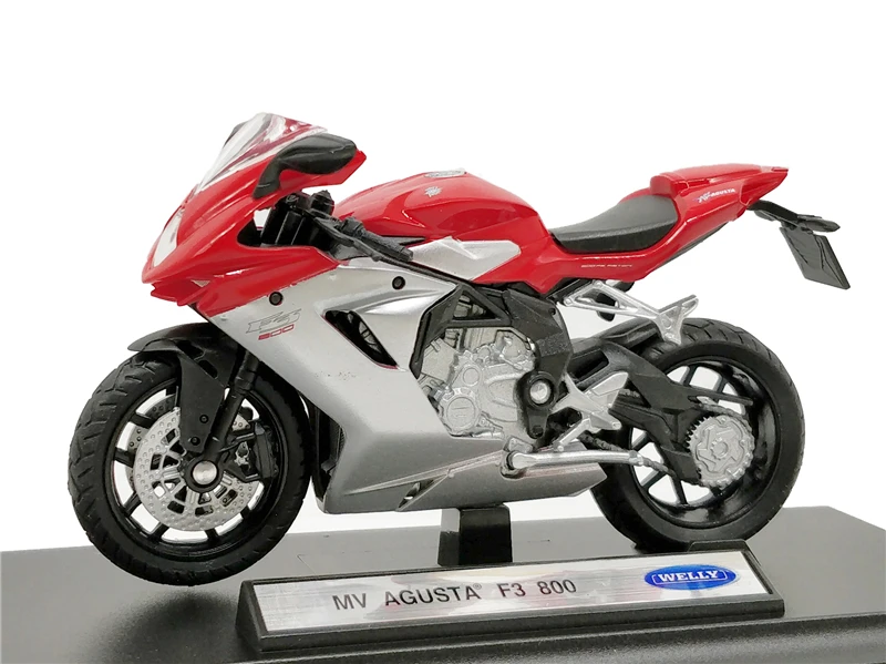 Литая мотоцикл Welly 1:18 MV Agusta F3 800| |
